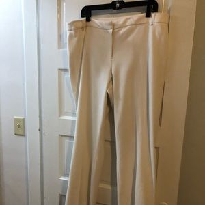 And Klein size 16 off-white dressy pants